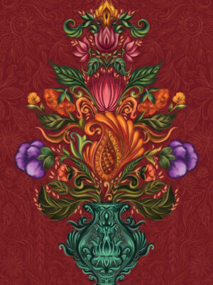Heritage Botanical Vase